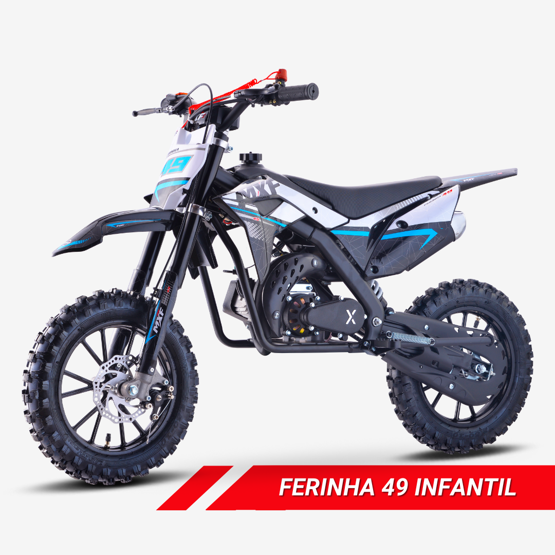 Ferinha 49cc Partida Manual – MXF | KT Minimotos